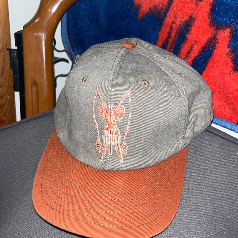 Vintage Made In USA Fisherman’s Fishing Nets & Poles Snapback Hat